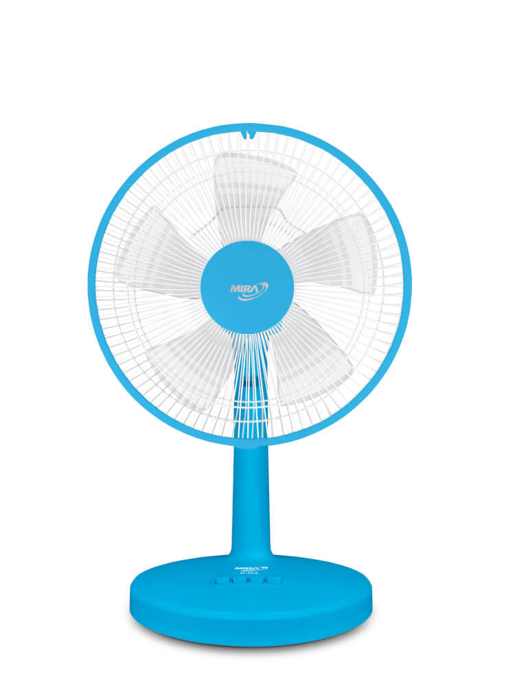 พัดลมตั้งโต๊ะ 12 นิ้ว MIRA M-1213 OCEAN BLUE_1